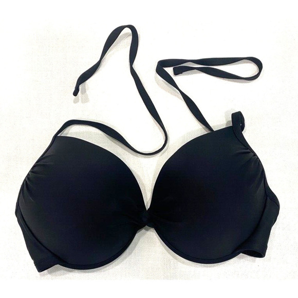 Xhilaration Women's Black Bikini Top, Size D/DD - Picture 1 of 5